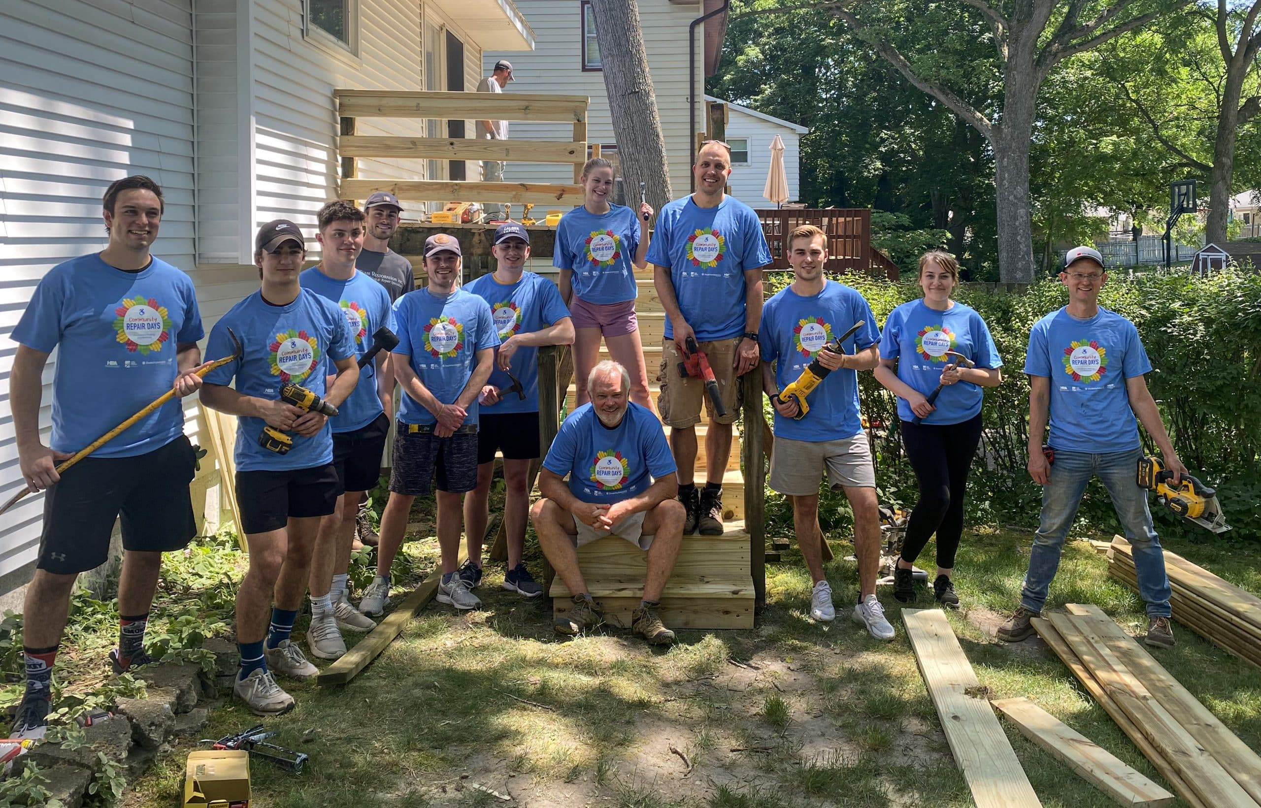 Calder Capital Completes First Project in Home Repair Services of Kent County’s Community Repair Days