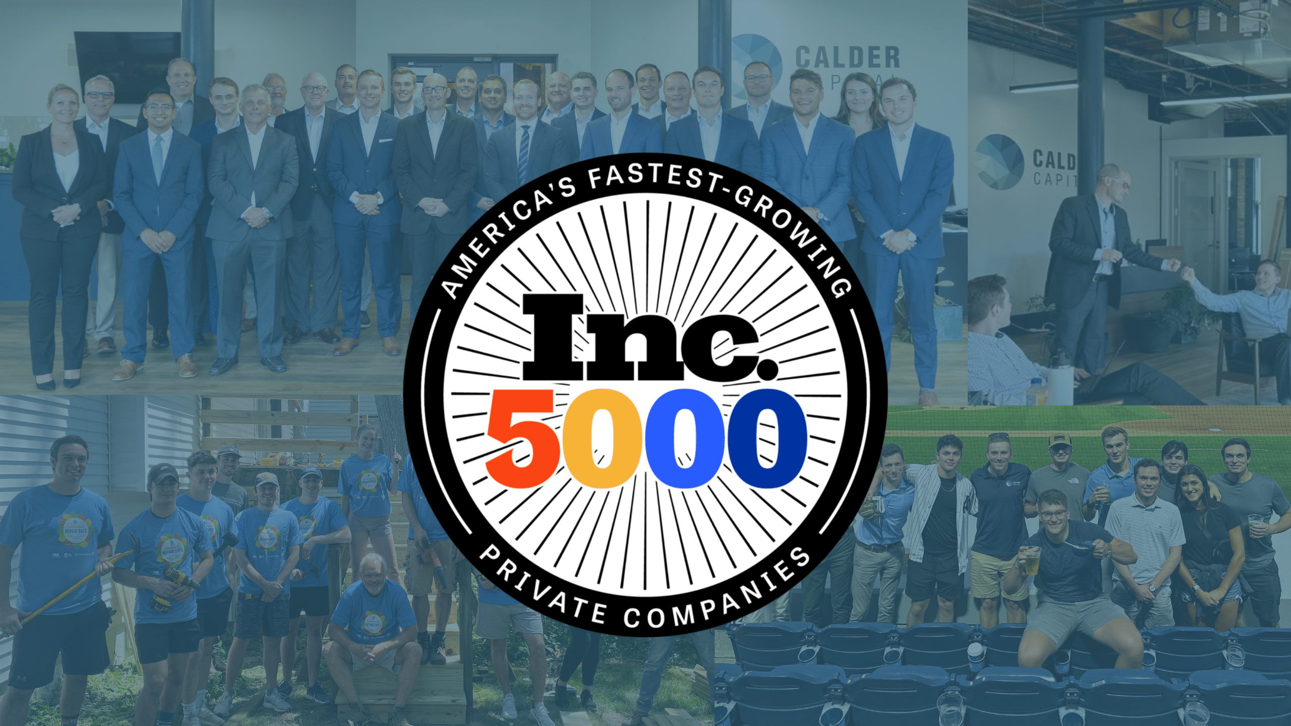 Remarkable Growth Lands Calder Capital on Inc’s 5000 Fastest-Growing Companies List for a Second Time
