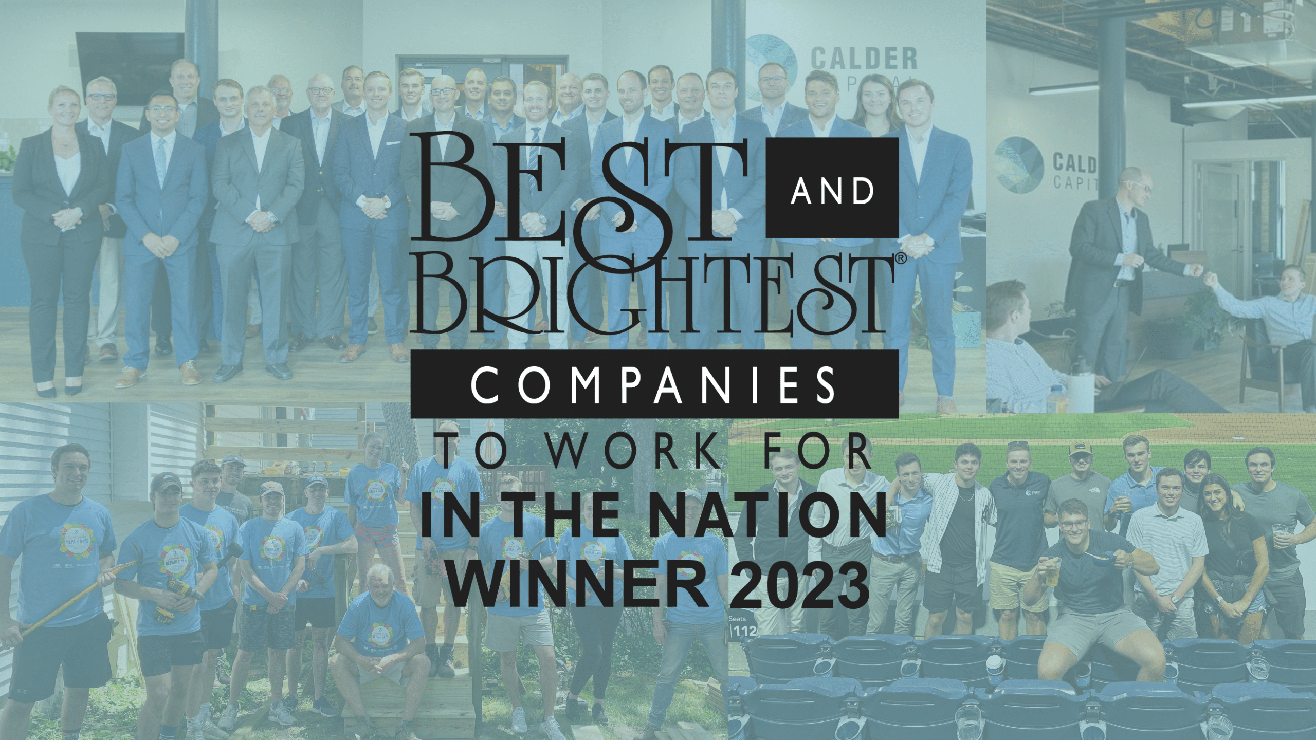 Calder Capital Named a 2023 National Best and Brightest Winner by the National Association for Business Resources