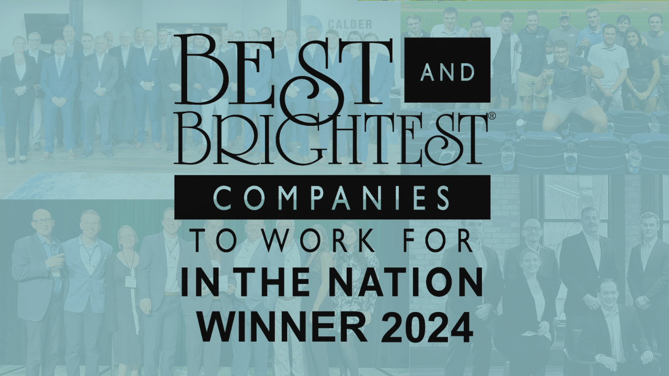 Calder Capital Named a 2024 National Best and Brightest Winner for a Second Consecutive Year!
