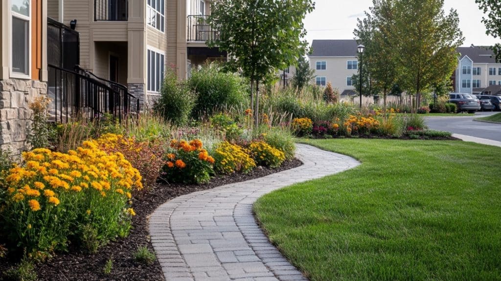 Recurring contracts commercial landscaping company