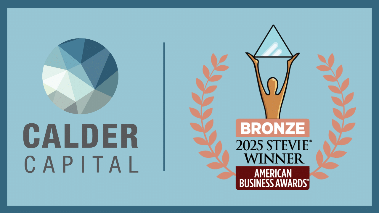 Calder Capital Honored as a Bronze Stevie® Award Winner in 2025 American Business Awards®